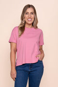 AAE Washed Tee in Orchid - All About Eve