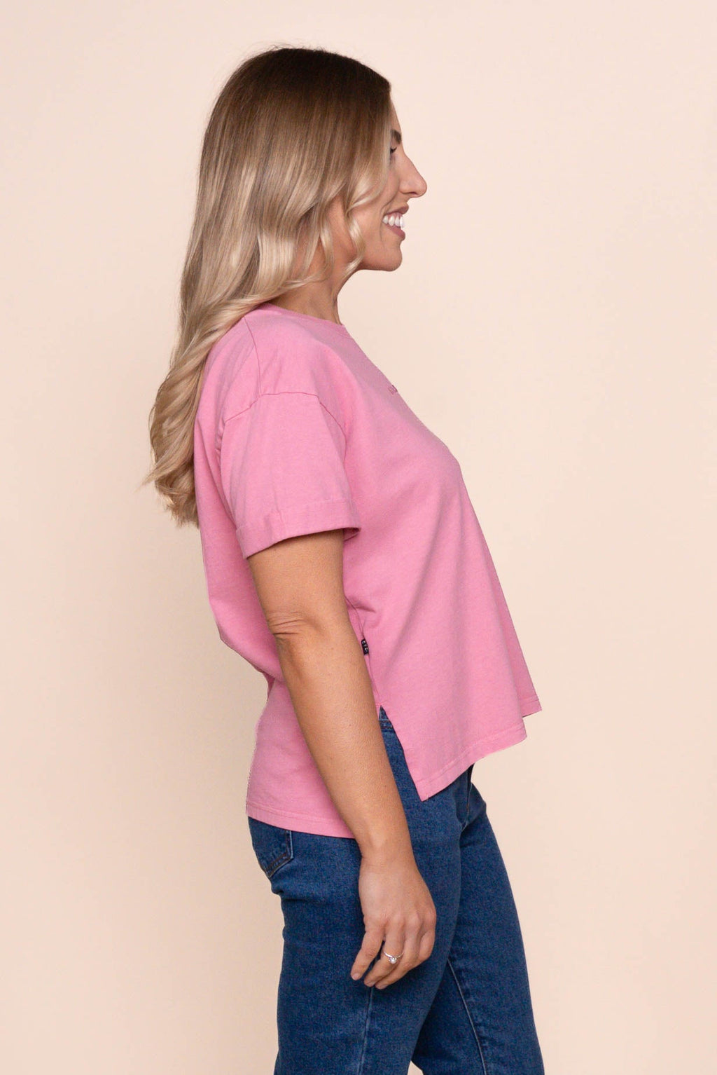 AAE Washed Tee in Orchid - All About Eve