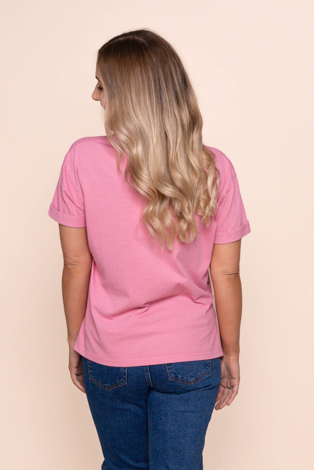 AAE Washed Tee in Orchid - All About Eve