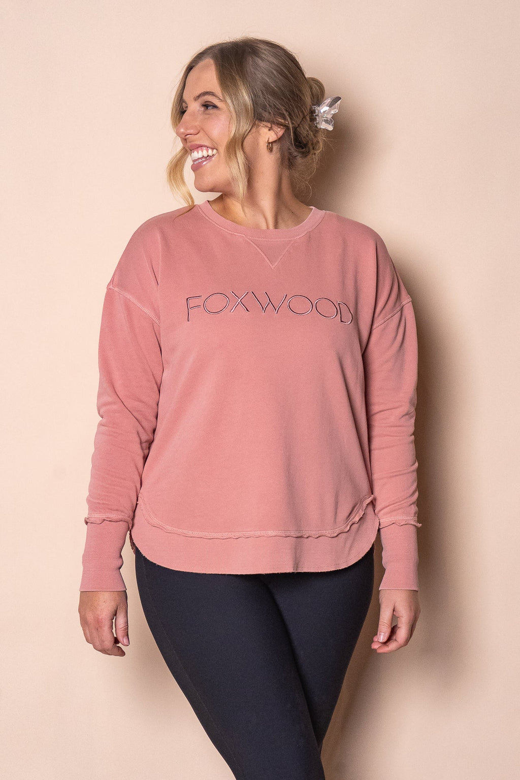 Simplified Crew in Dusty Rose - Foxwood