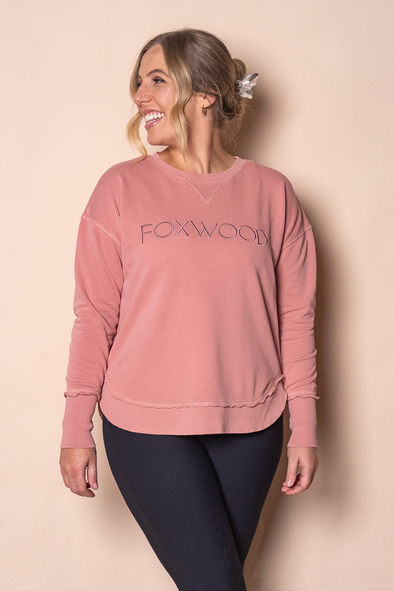 Simplified Crew in Dusty Rose - Foxwood
