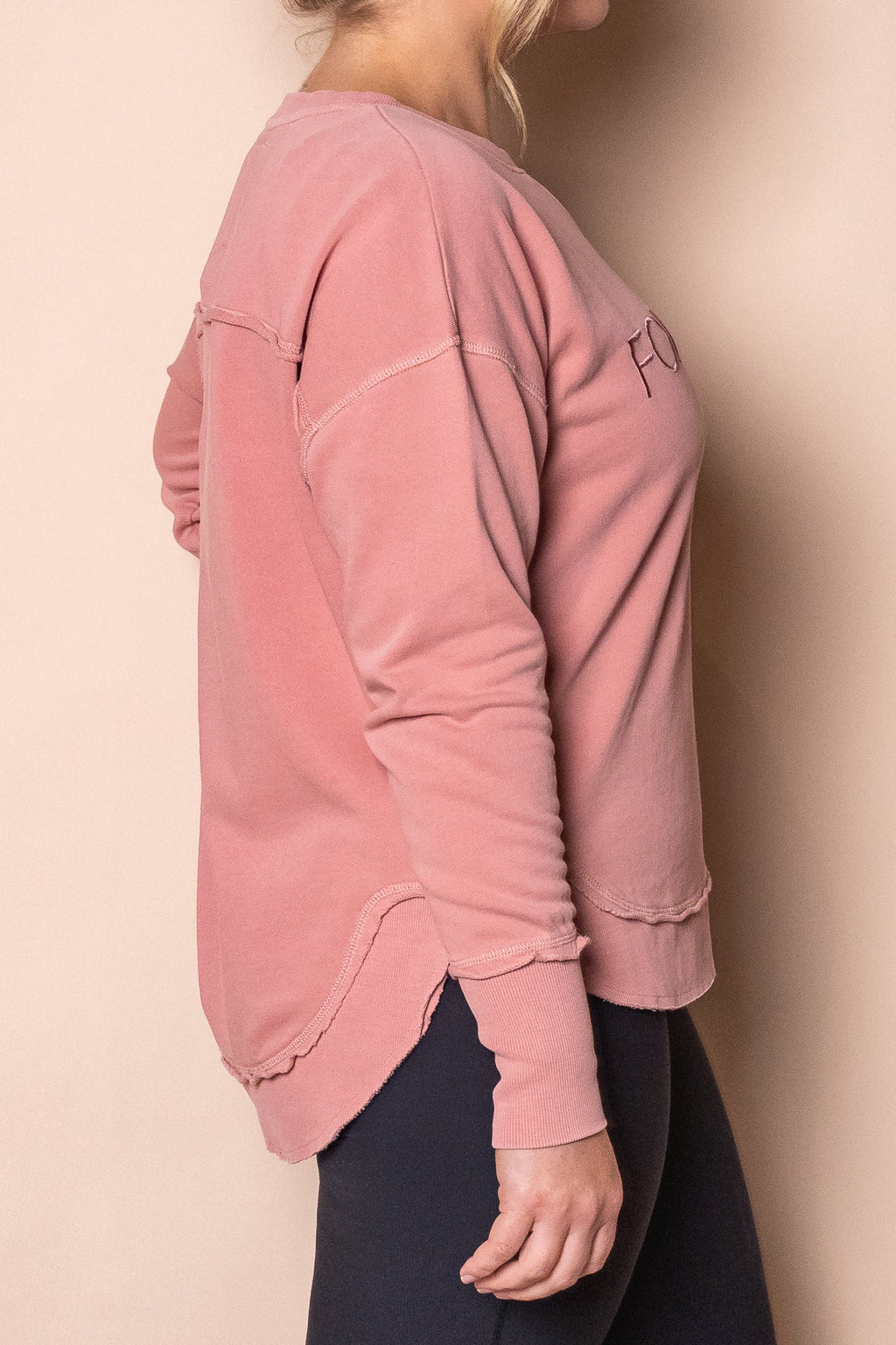 Simplified Crew in Dusty Rose - Foxwood