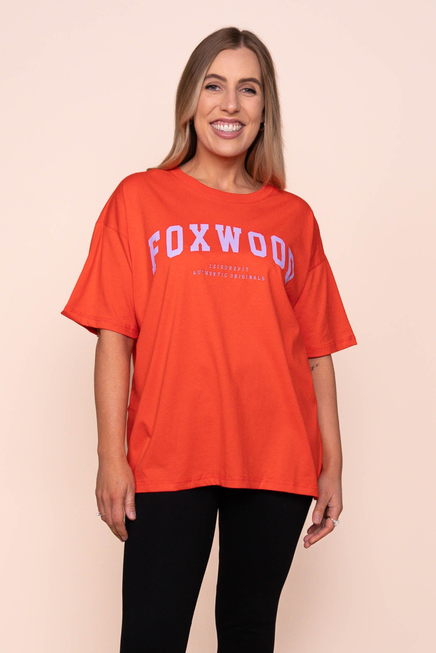 Interval Tee in Grenadine/Lilac - Foxwood