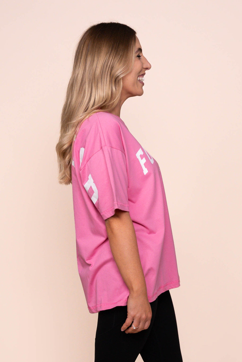 Interval Tee in Bubblegum Pink/White - Foxwood