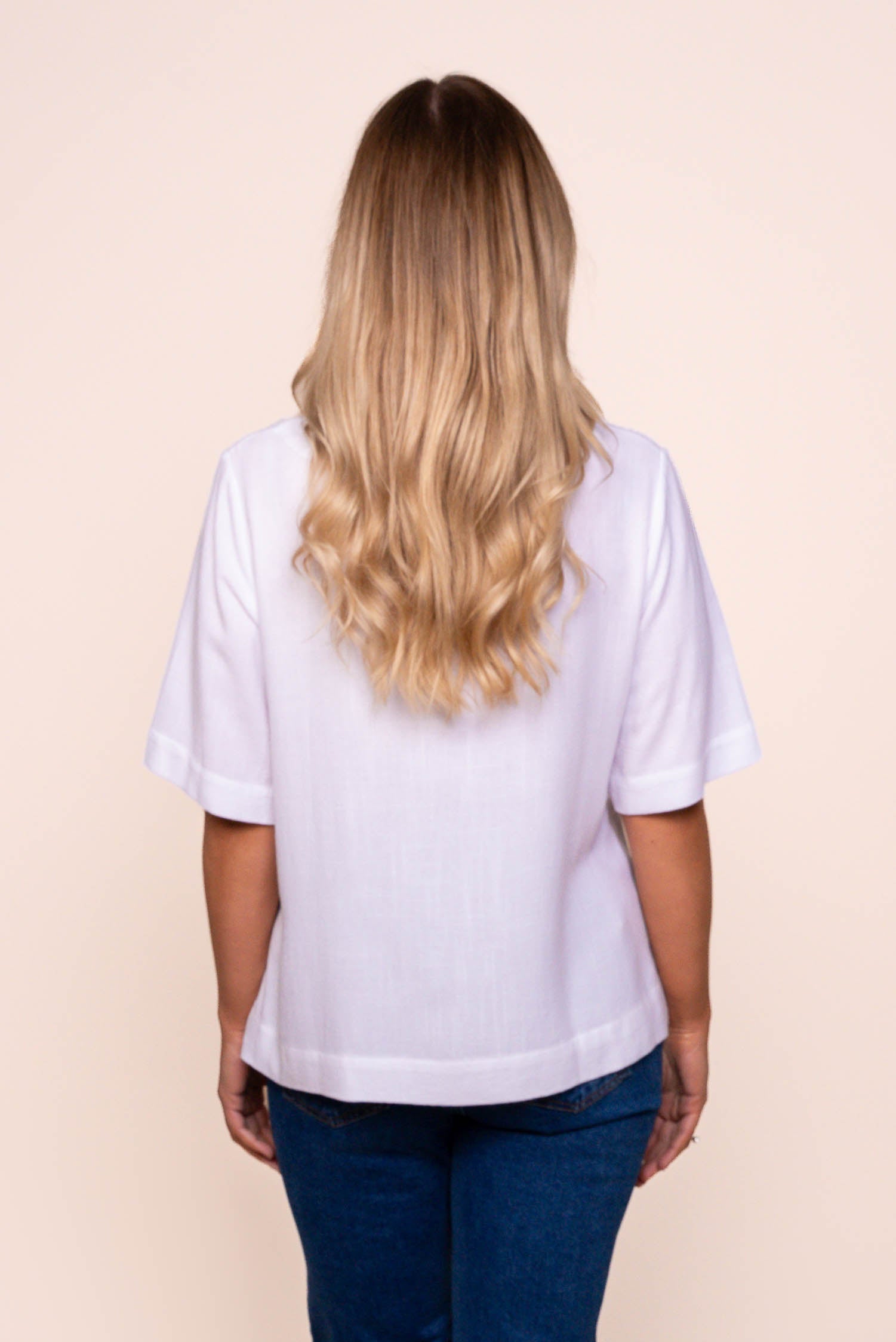 Harper S/S Top in White