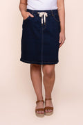 Rio Skirt in Indigo Denim - Foxwood