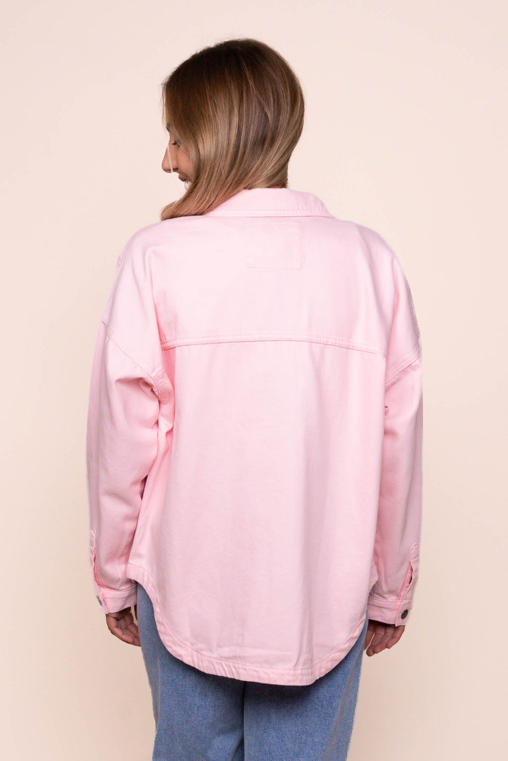 Dale Shacket in Pink - All About Eve