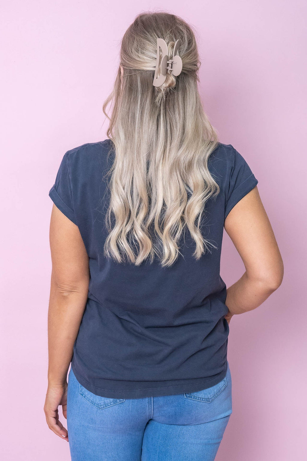 Signature Tee in Navy - Foxwood