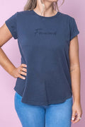 Signature Tee in Navy - Foxwood