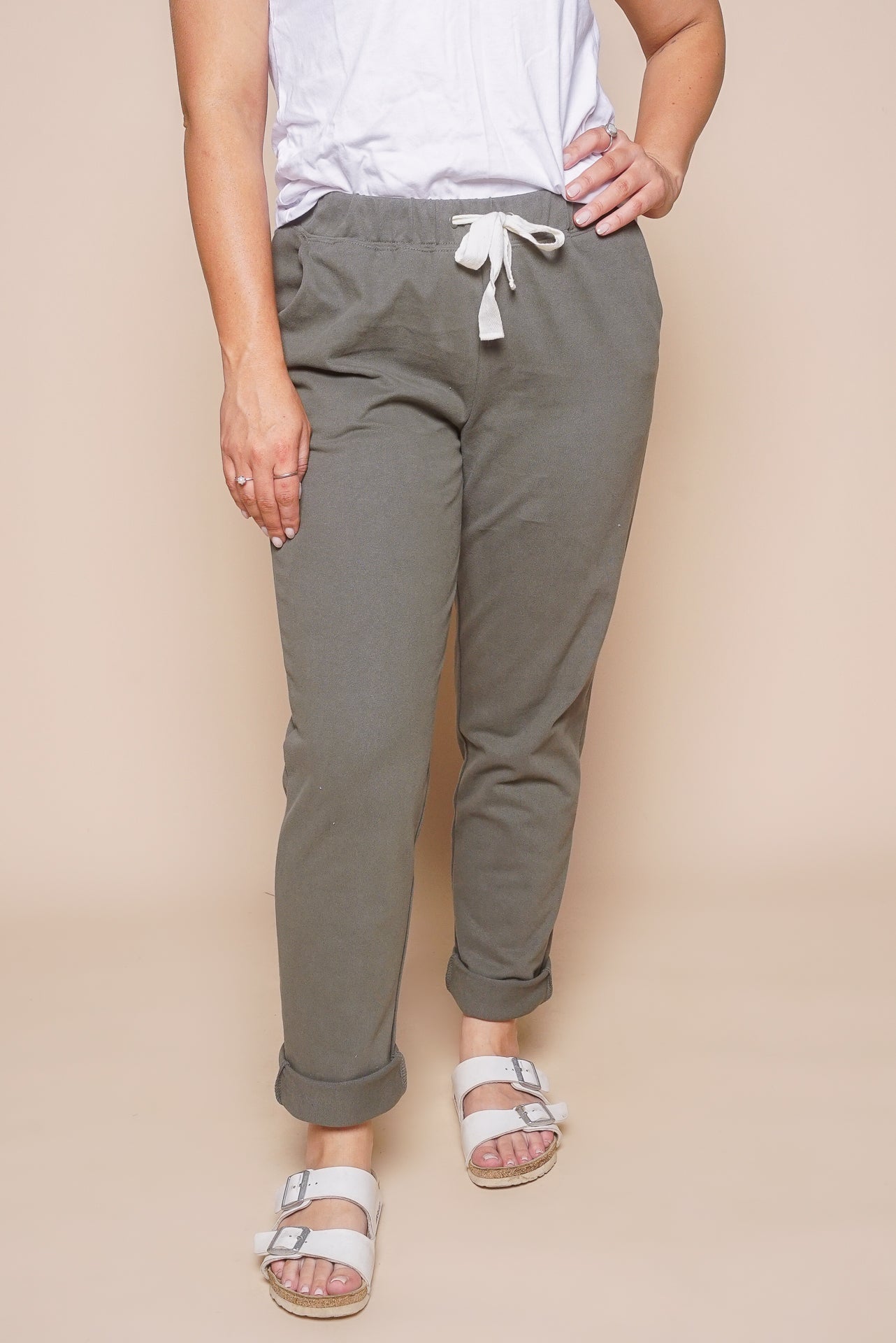 Monday Pants in Khaki - Foxwood
