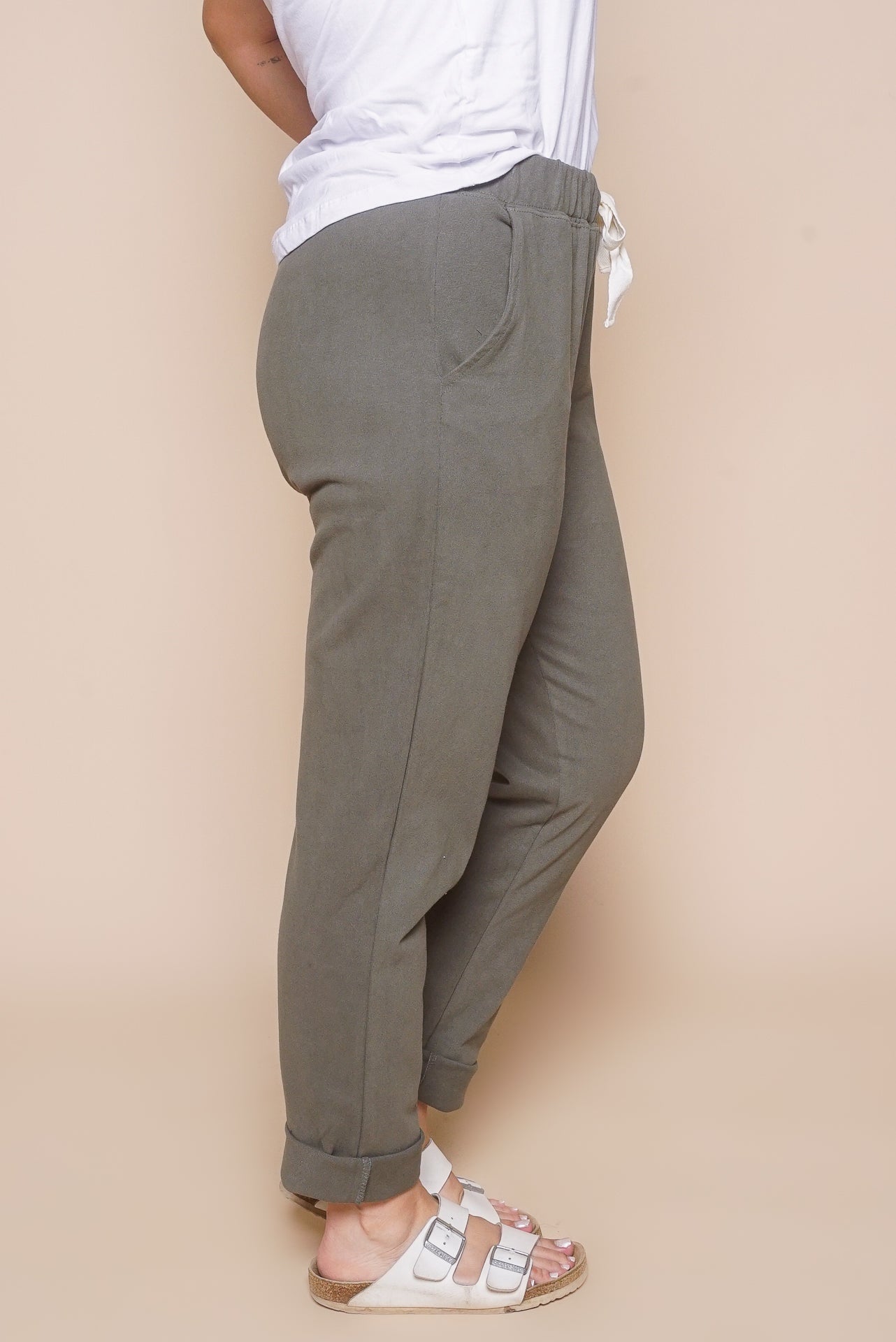 Monday Pants in Khaki - Foxwood