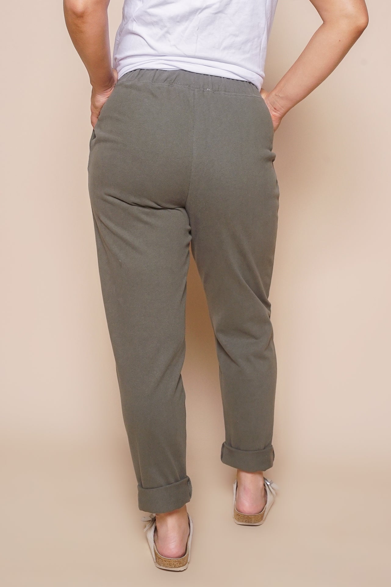 Monday Pants in Khaki - Foxwood