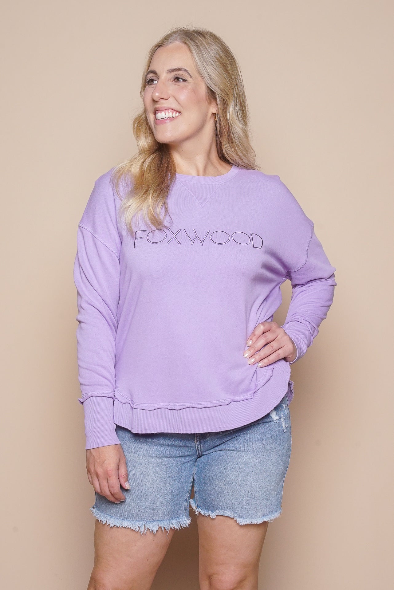 Simplified Crew in Lavender - Foxwood