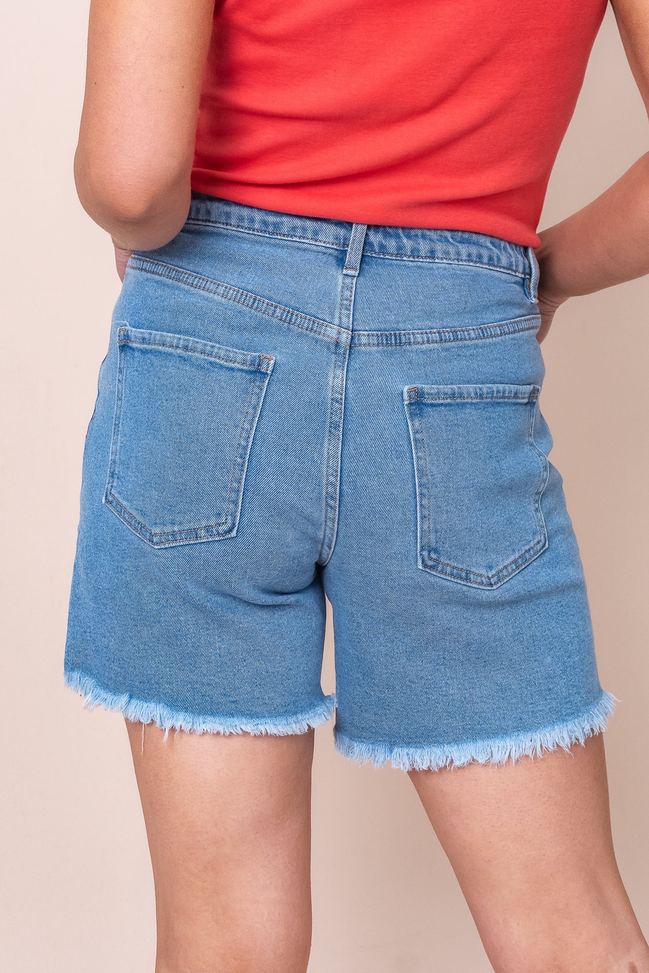 Millie Shorts in 90's Vintage Blue - Foxwood