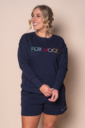 Simplified Confetti Crew in Navy - Foxwood