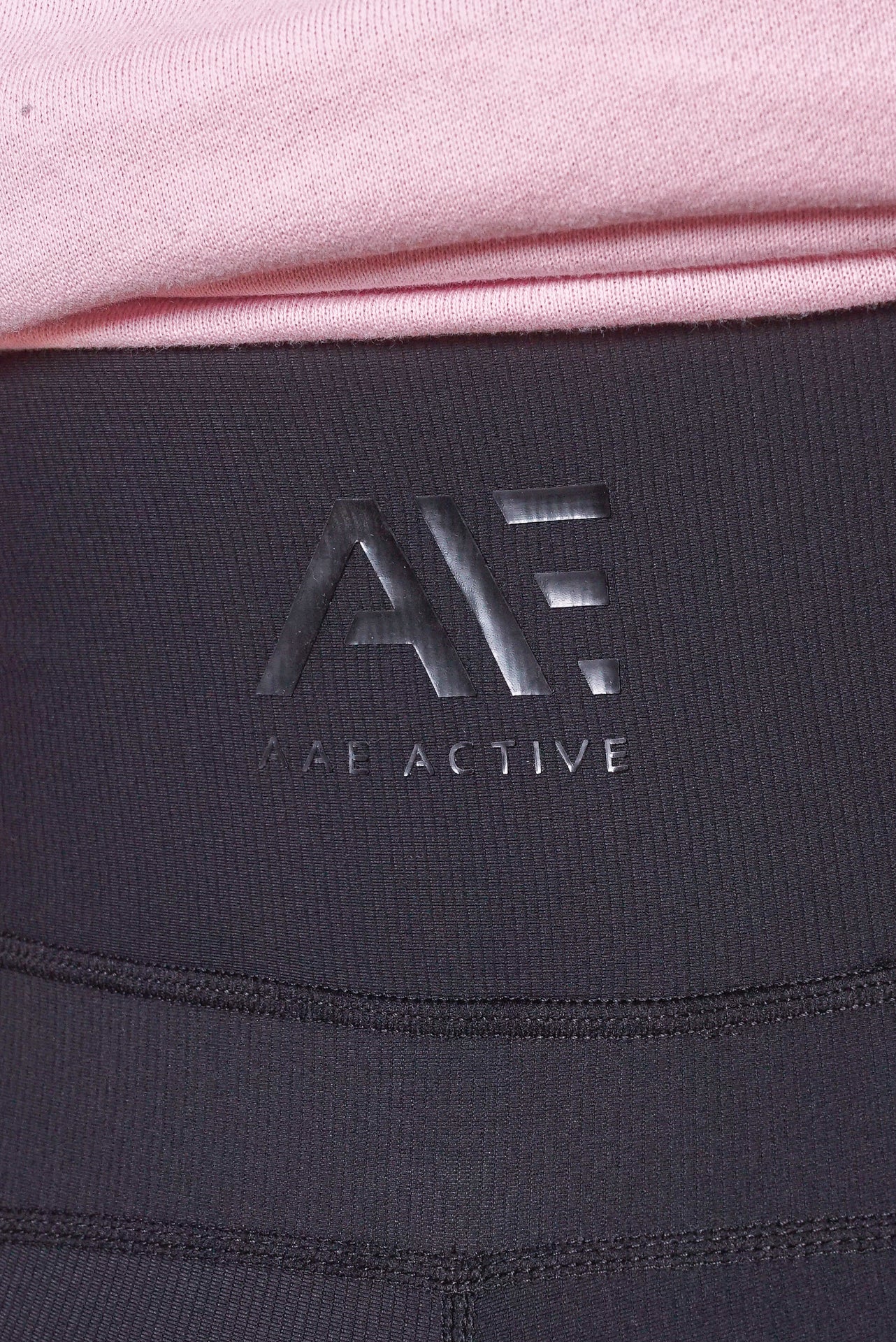 Active Rib Flare Leggings in Black - All About Eve