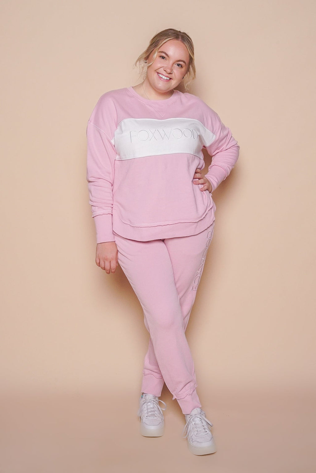 Simplified Track Pants in Blossom - Foxwood