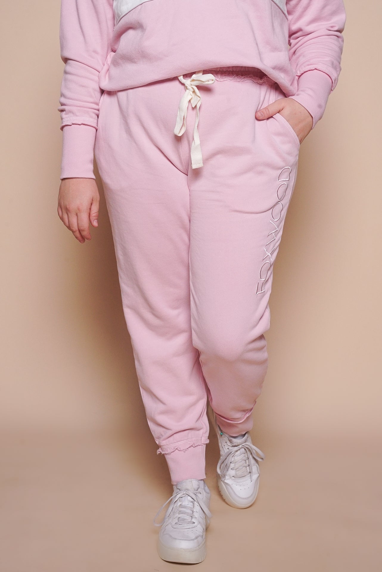 Simplified Track Pants in Blossom - Foxwood
