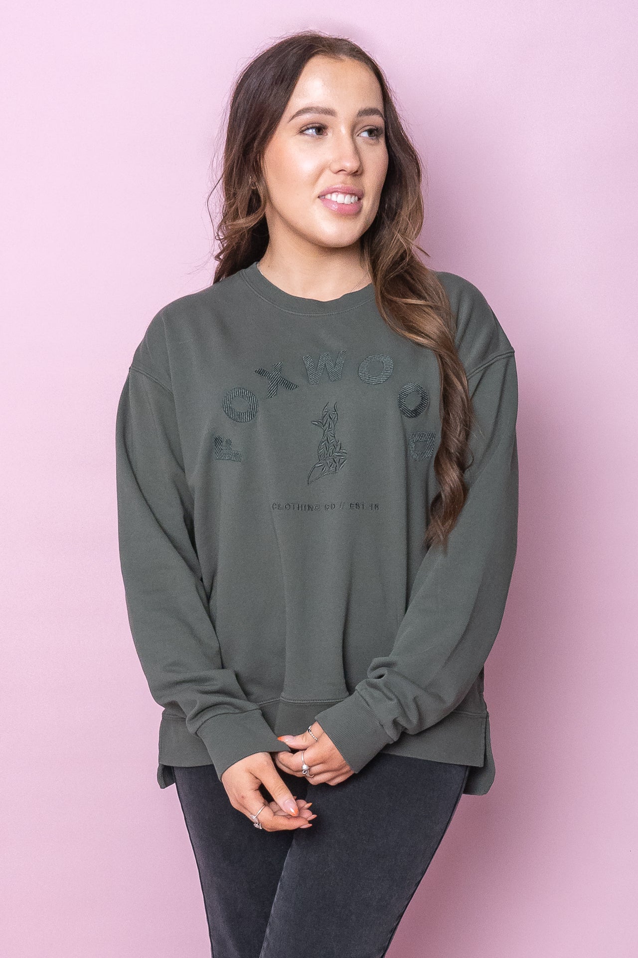 Effortless Crew in Khaki - Foxwood