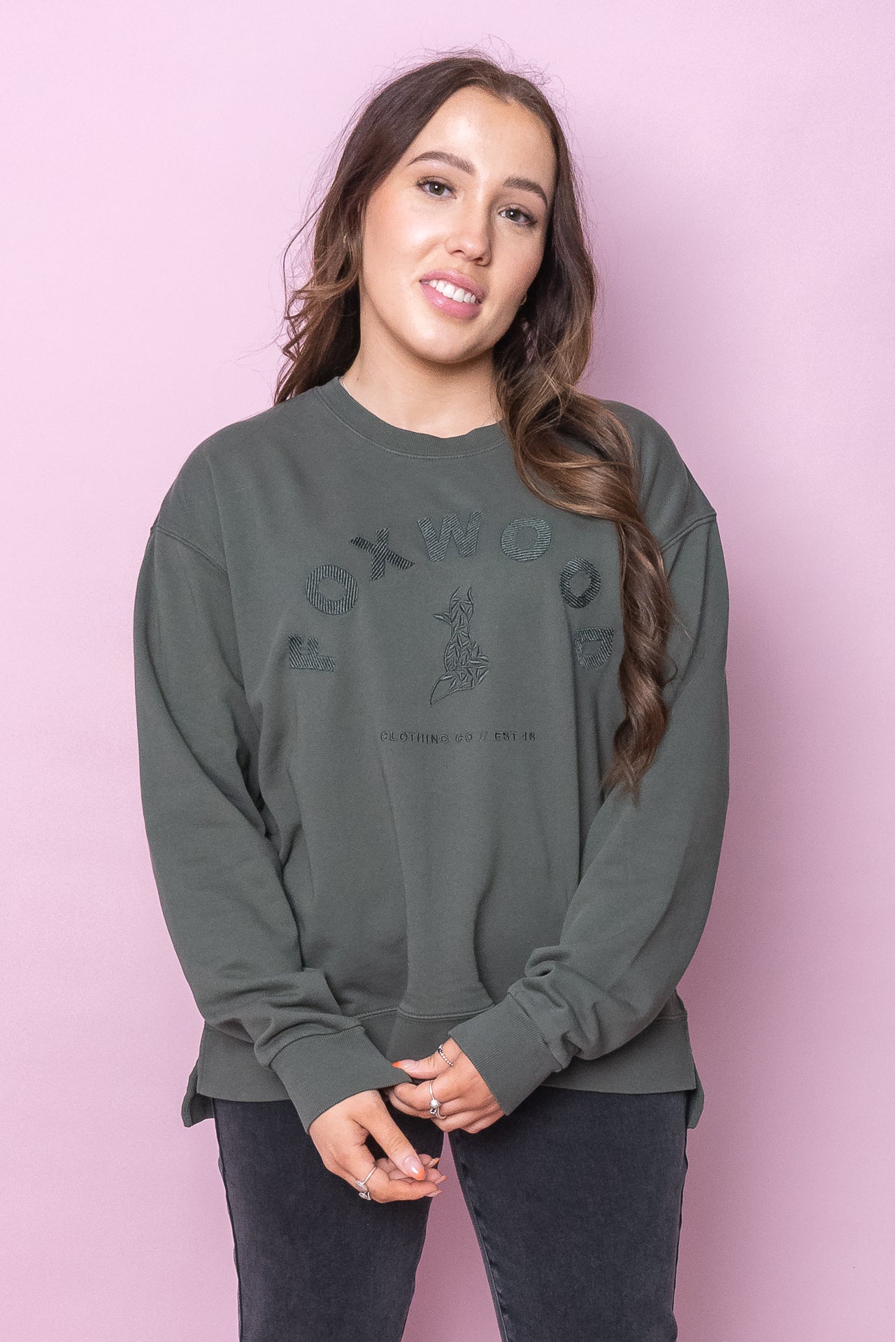 Effortless Crew in Khaki - Foxwood