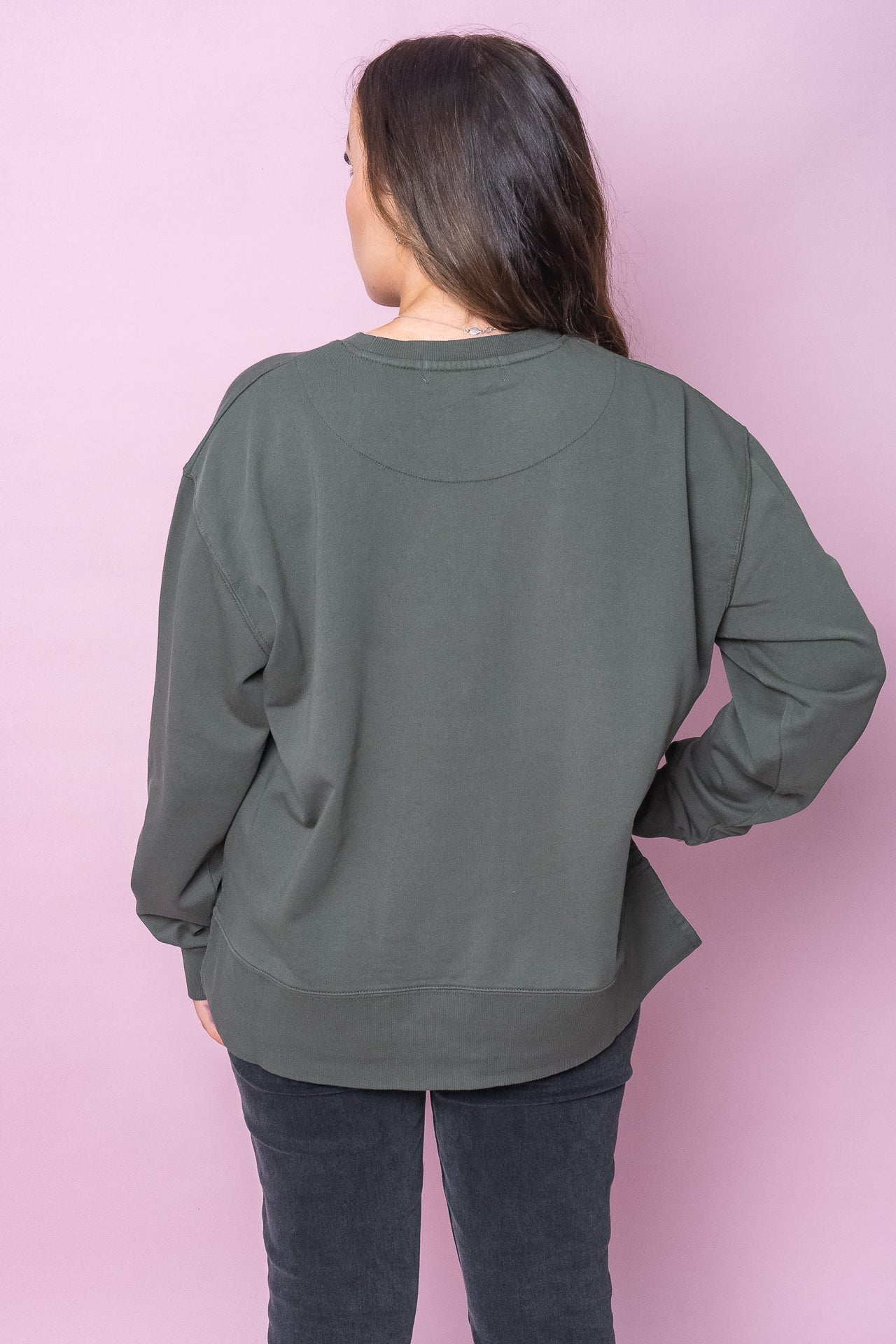 Effortless Crew in Khaki - Foxwood