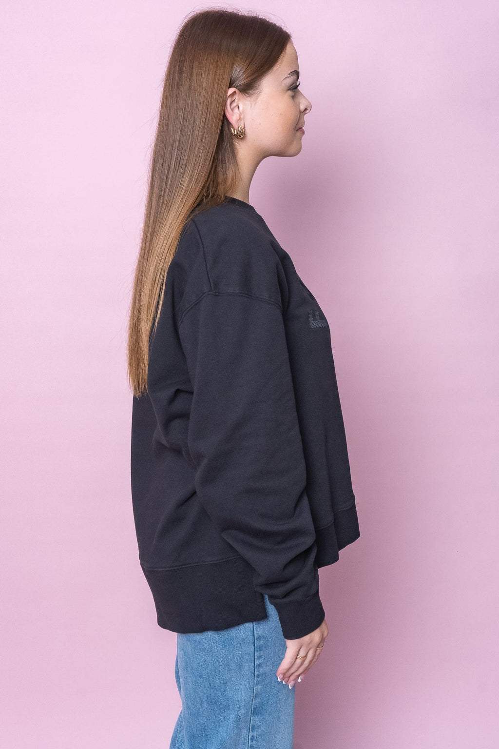 Effortless Crew in Black - Foxwood