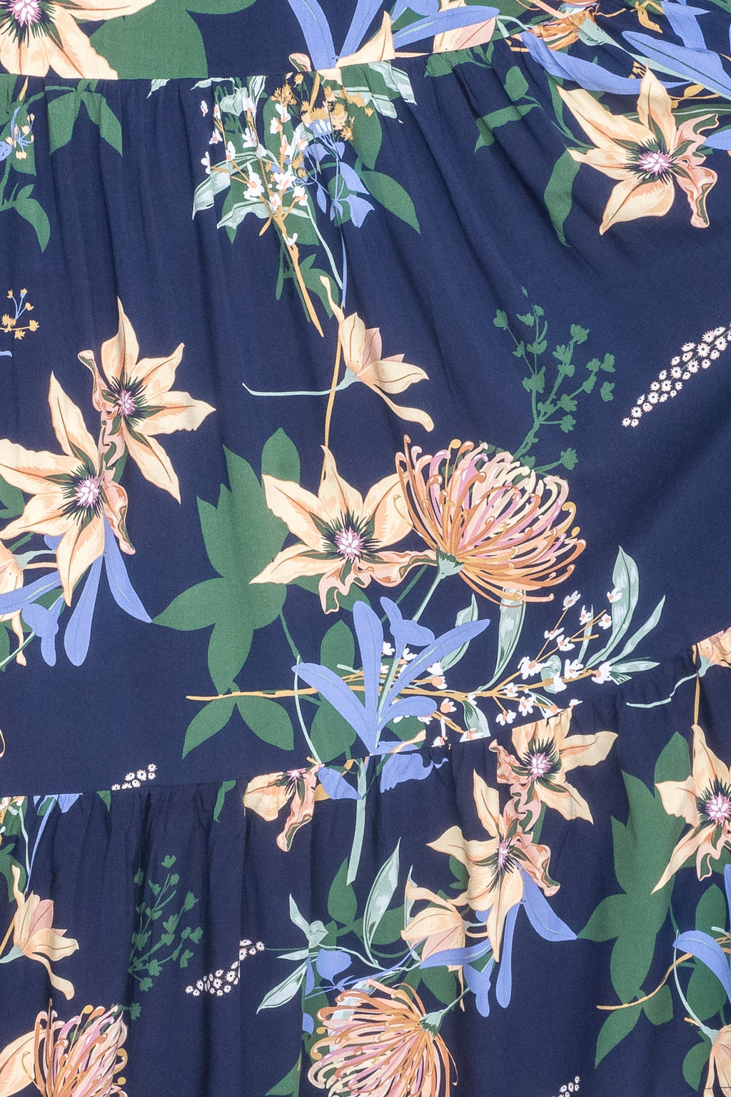 Wildflower Maxi Dress in Navy