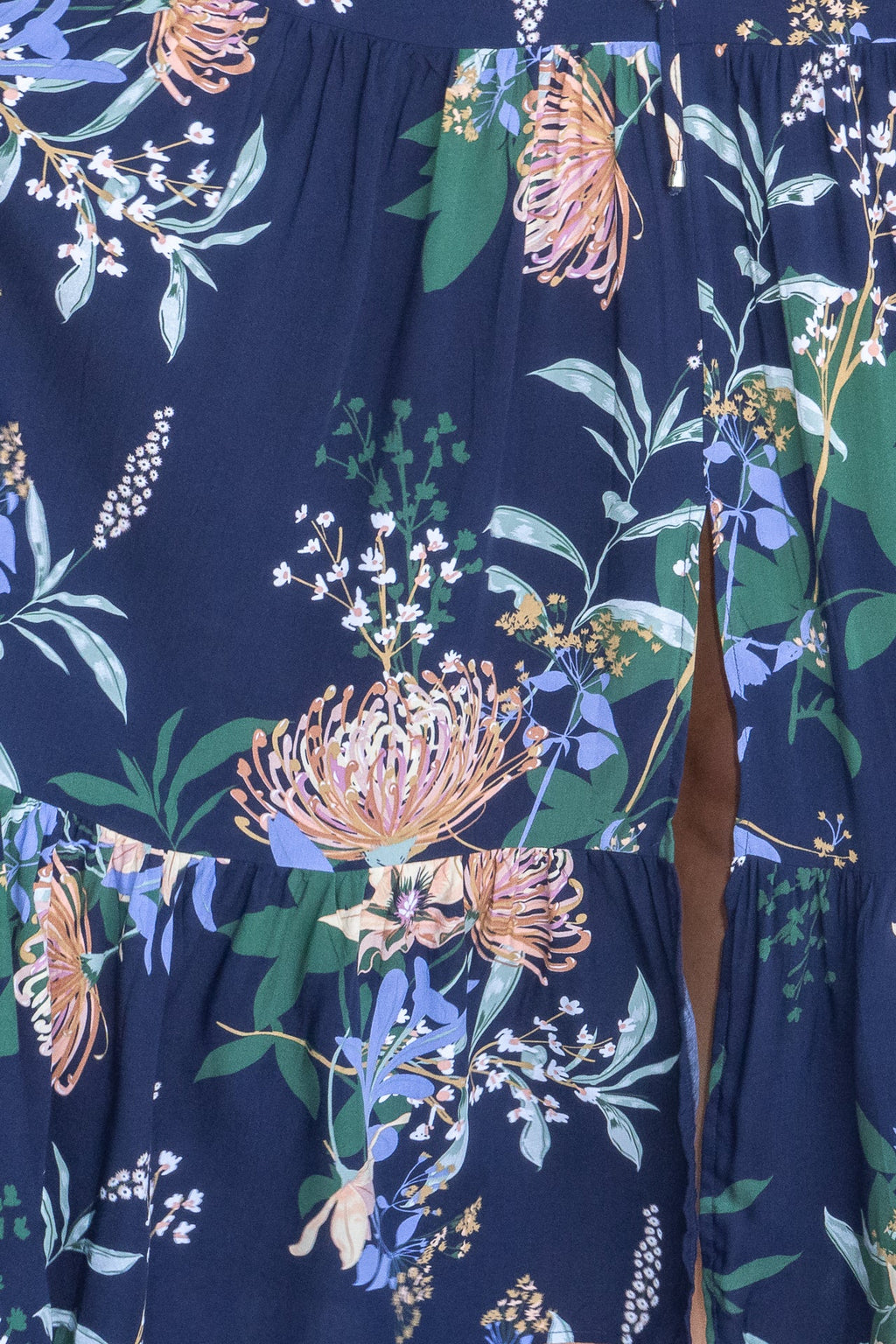 Wildflower Maxi Dress in Navy