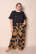 Billy Ruffle Top in Black