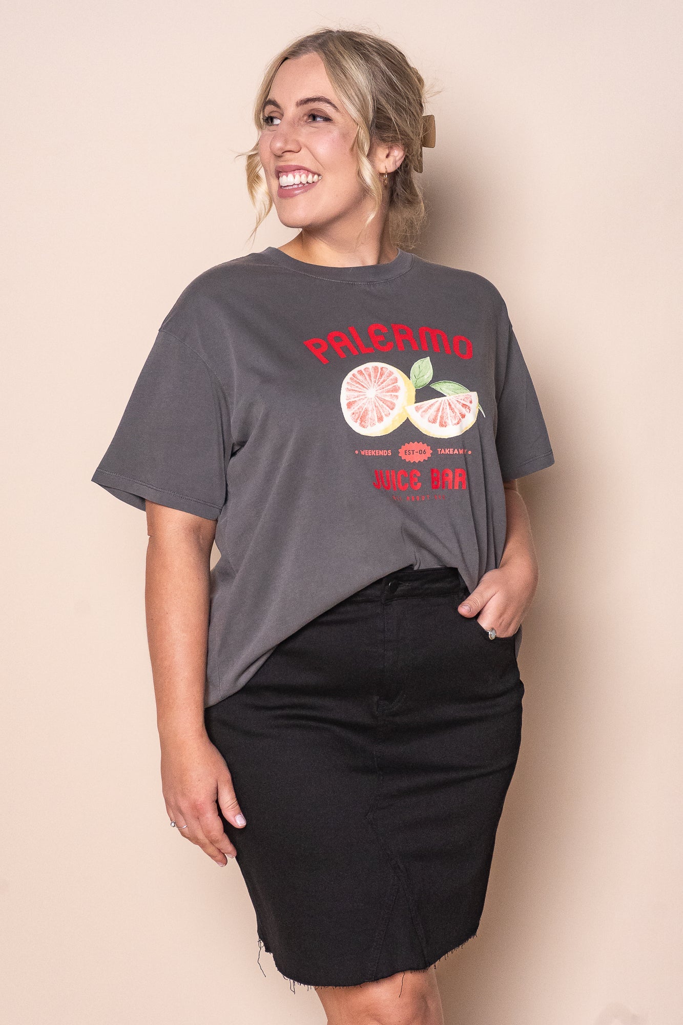 Belle Skirt in Black - Foxwood