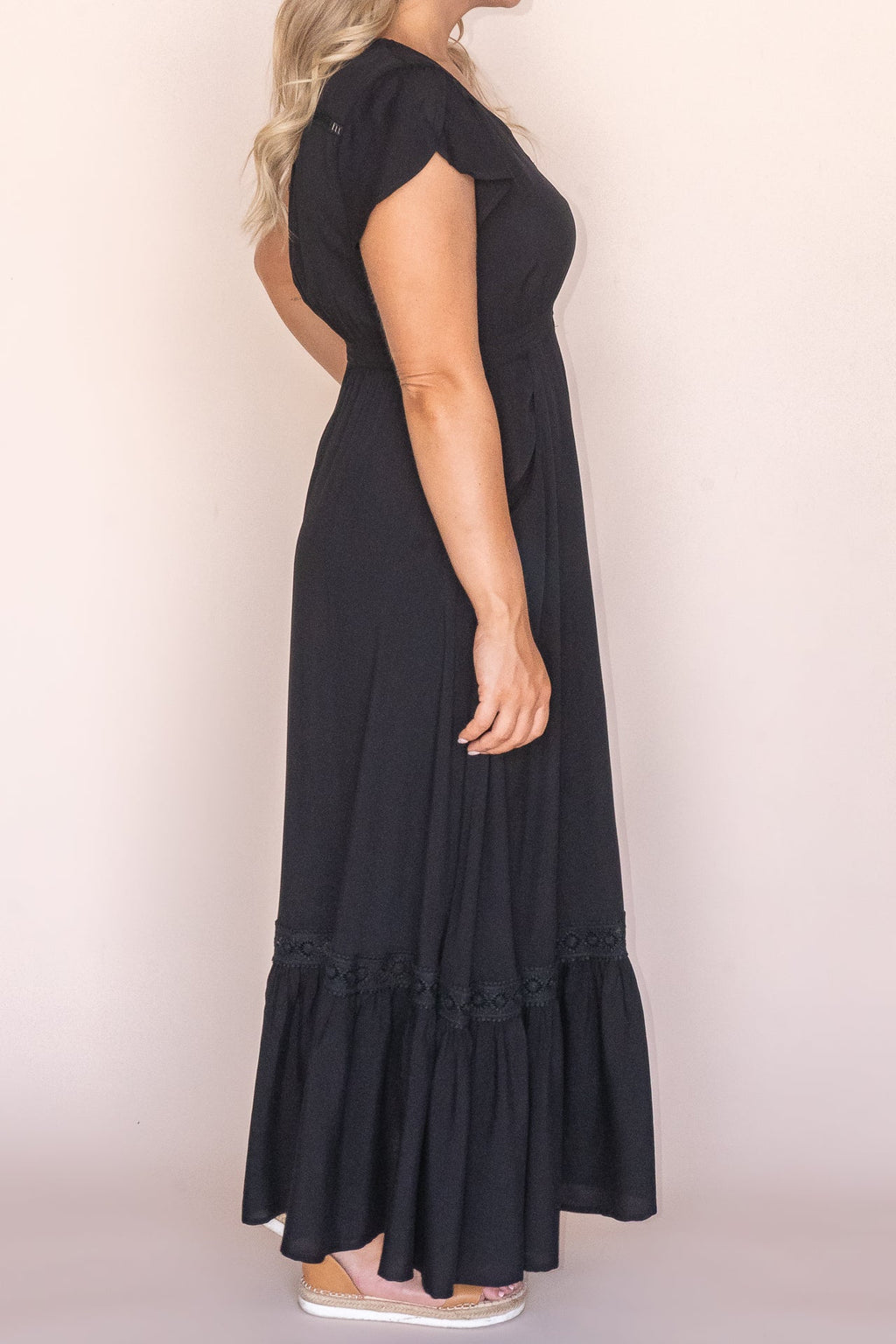 Fernie Maxi Dress in Black