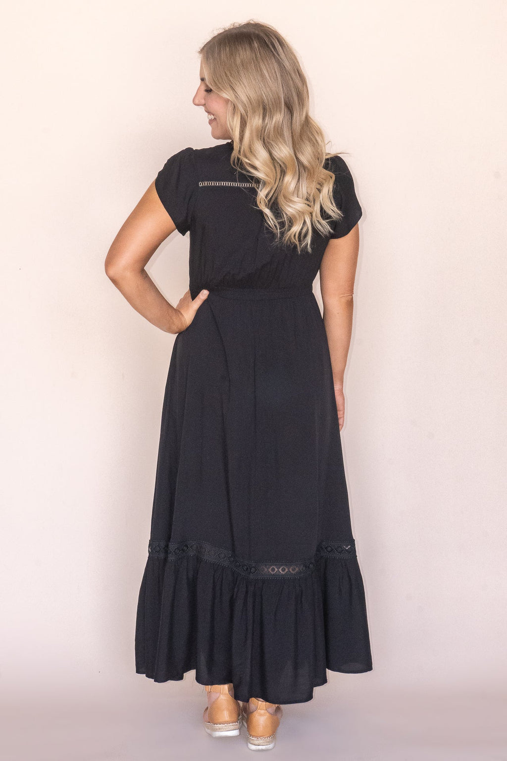 Fernie Maxi Dress in Black