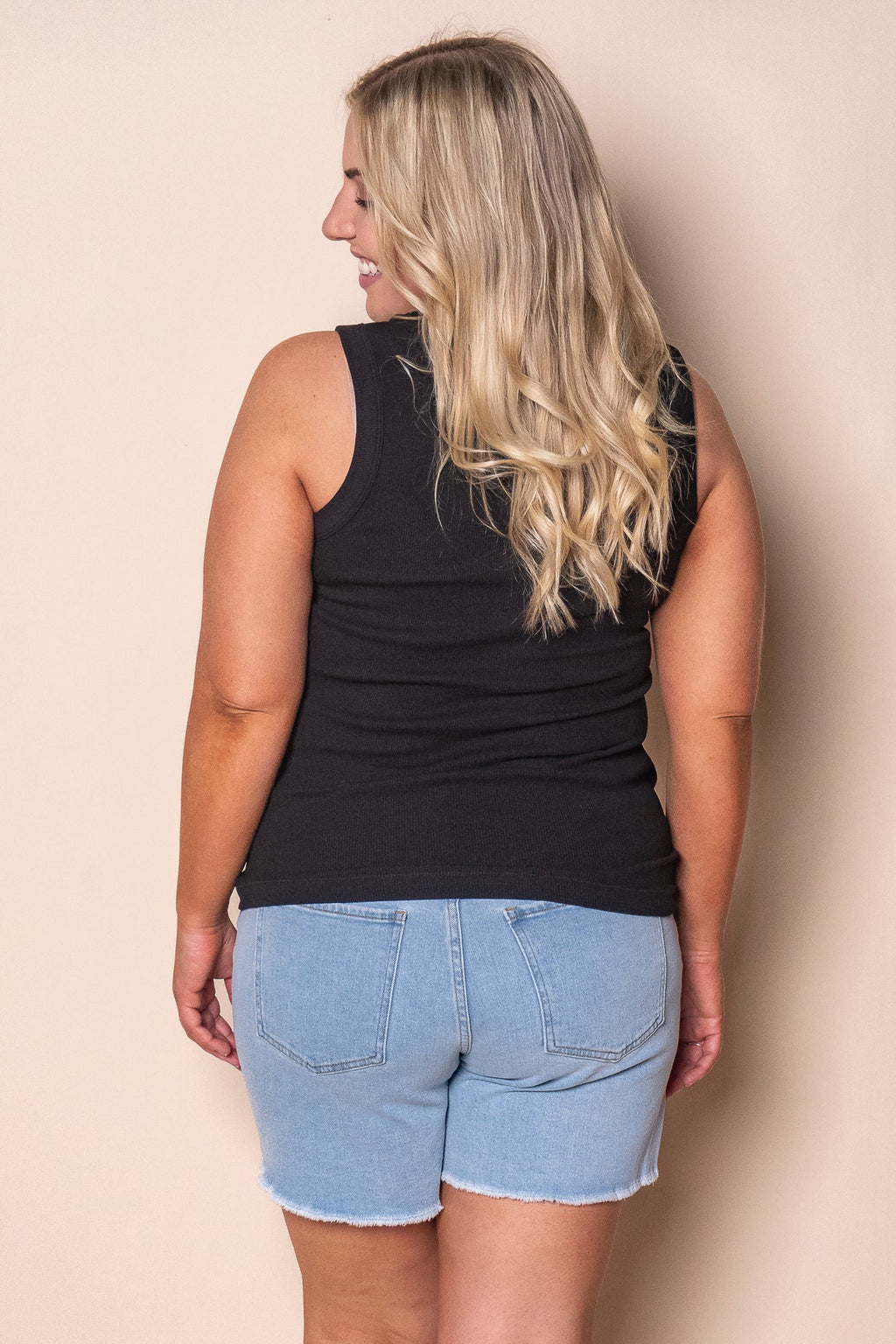 Iris Tank in Black - Foxwood