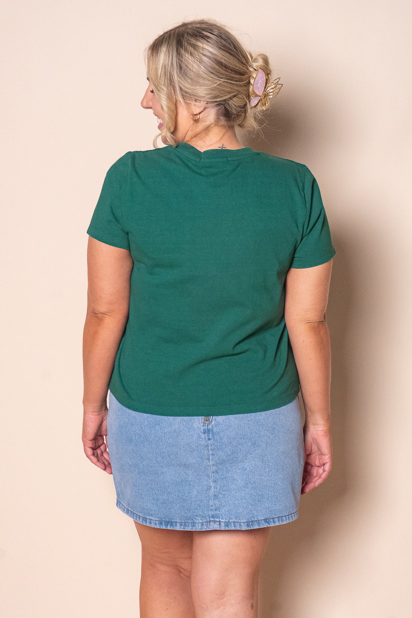 Sonoran Regular Tee in Forrest - All About Eve
