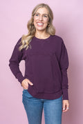 Simplified Crew in Plum - Foxwood