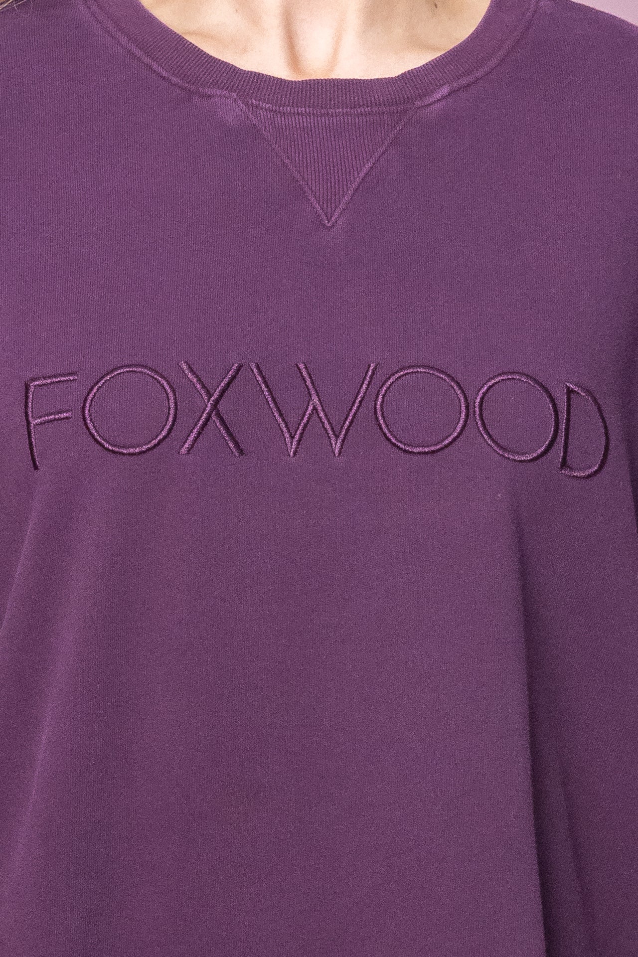 Simplified Crew in Plum - Foxwood
