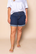 Devi Shorts in Indigo Denim - Foxwood