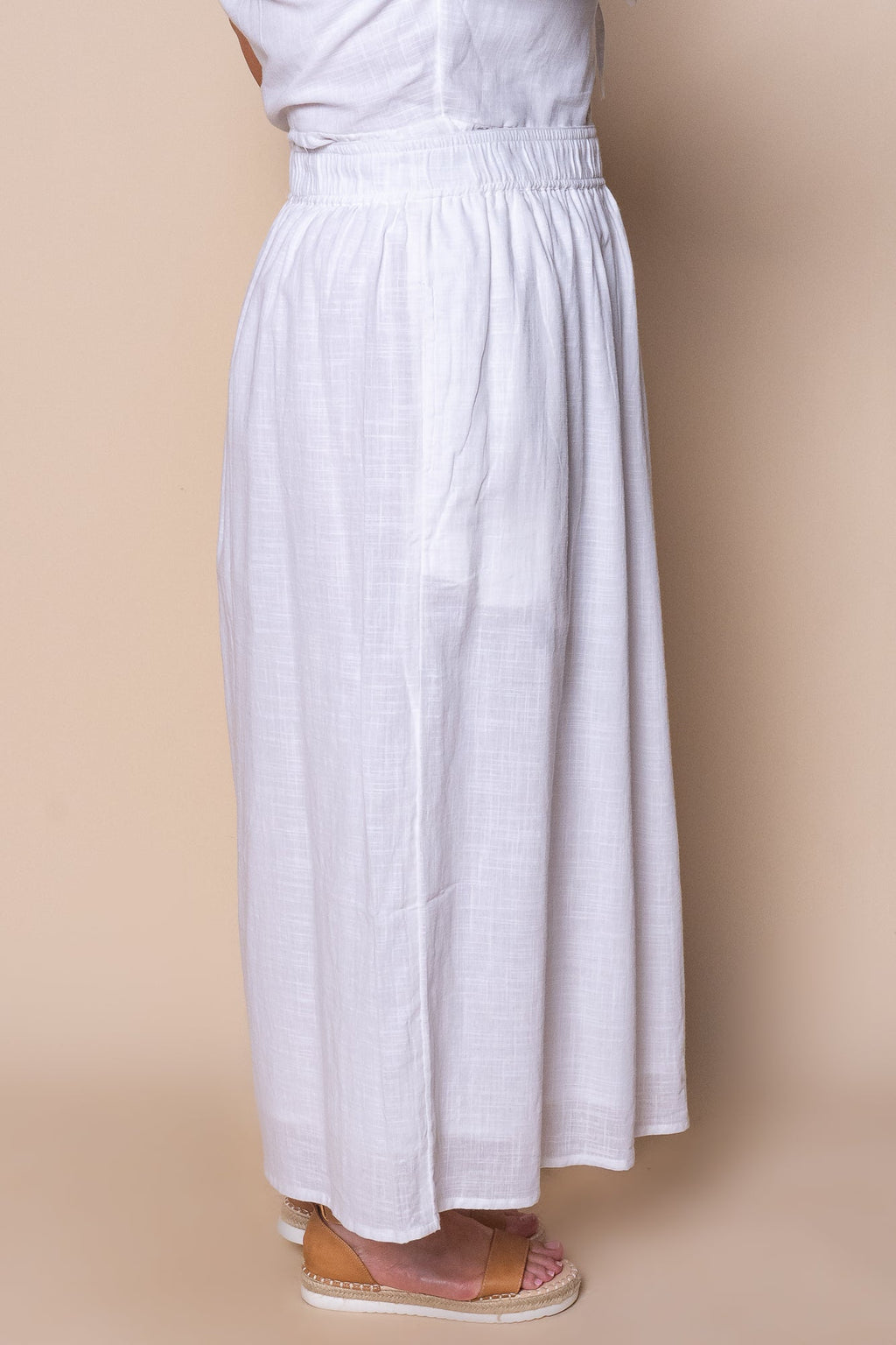 Tiana Skirt in White - Foxwood