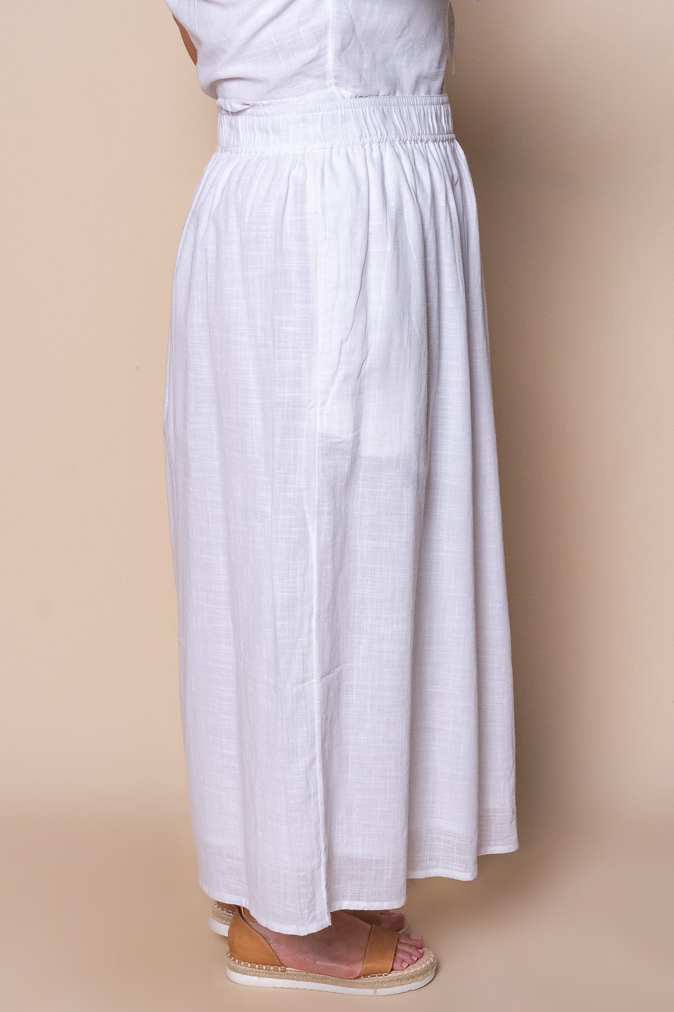 Tiana Skirt in White - Foxwood