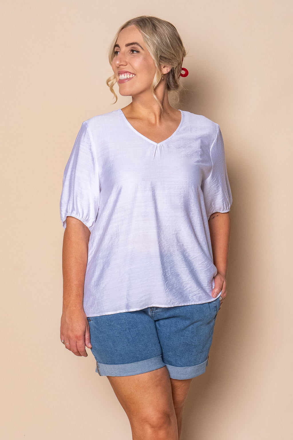 Quenby Top in White