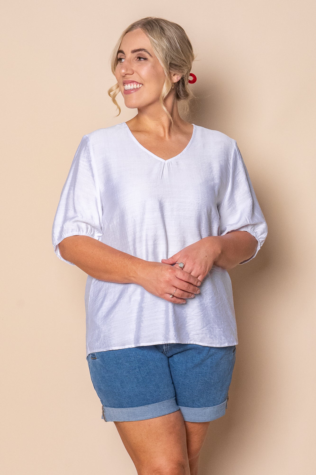 Quenby Top in White