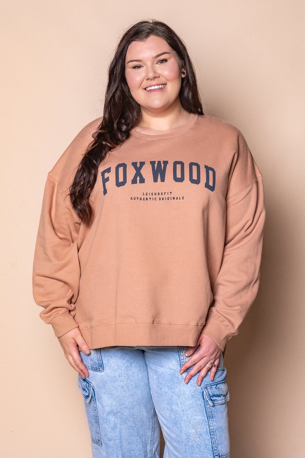 Interval Crew in Tan/Dark Grey - Foxwood
