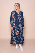 Jacinda Maxi Dress in Navy