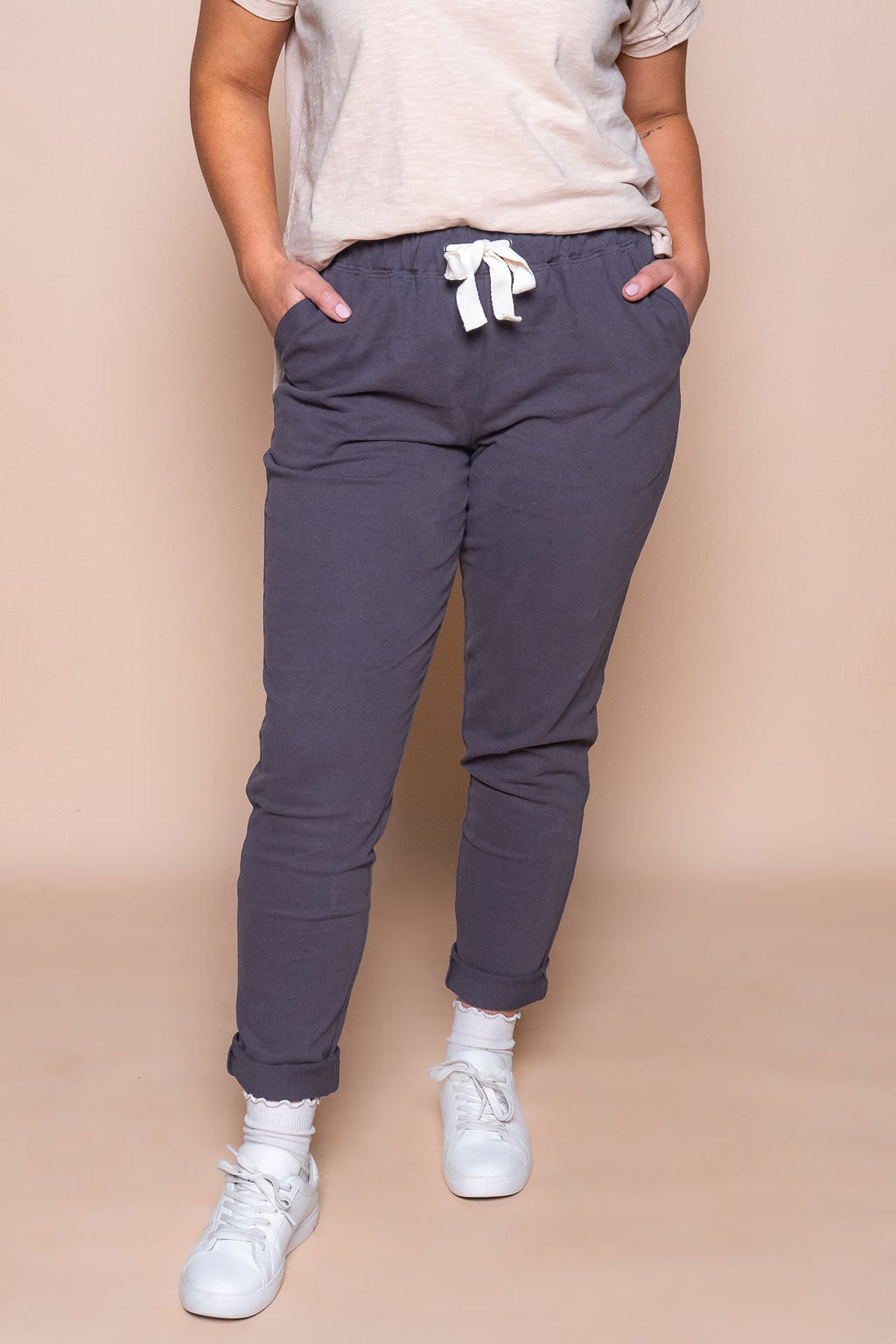 Monday Pants in Coal - Foxwood