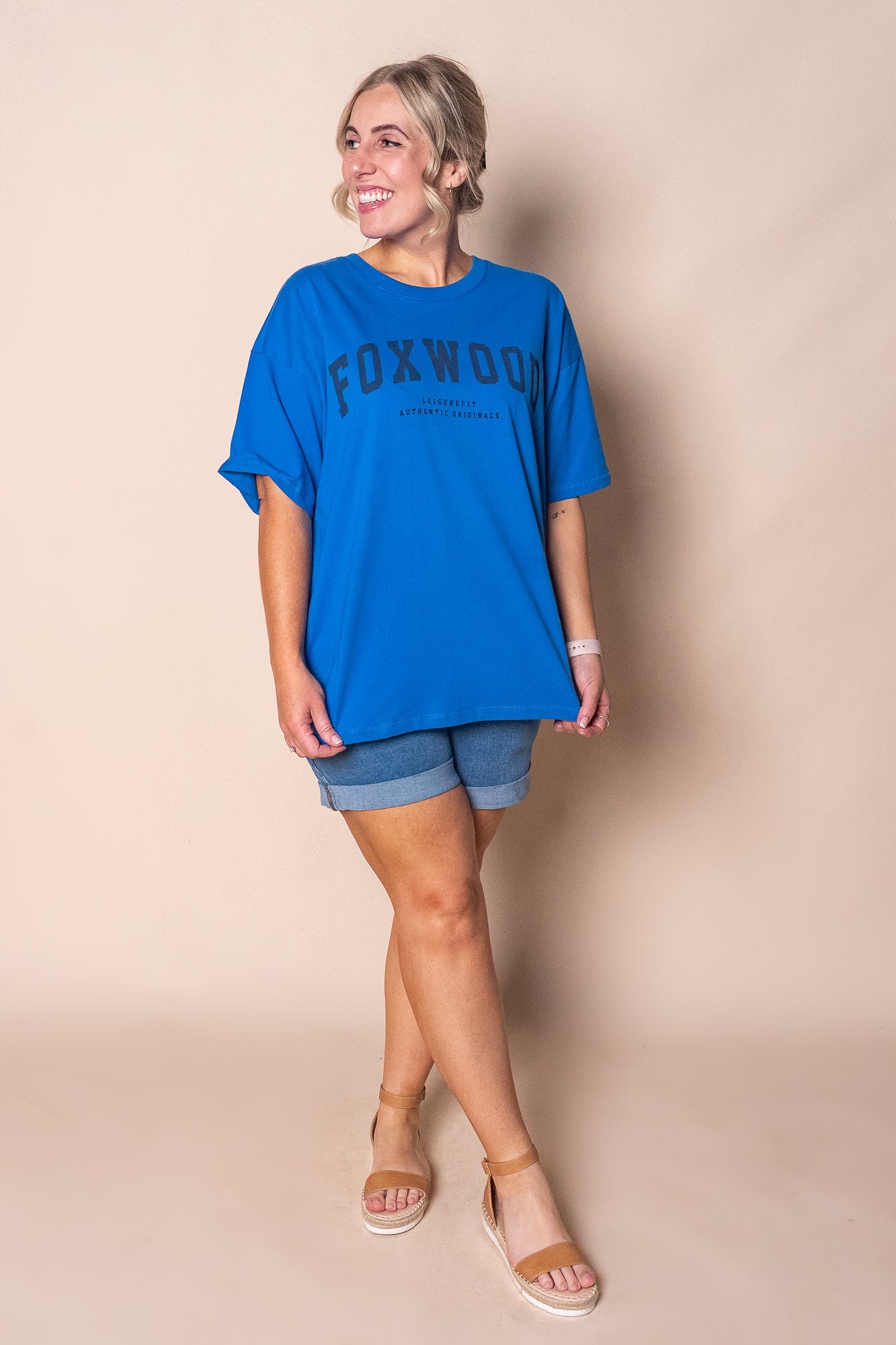 Interval Tee in Blue/Navy - Foxwood