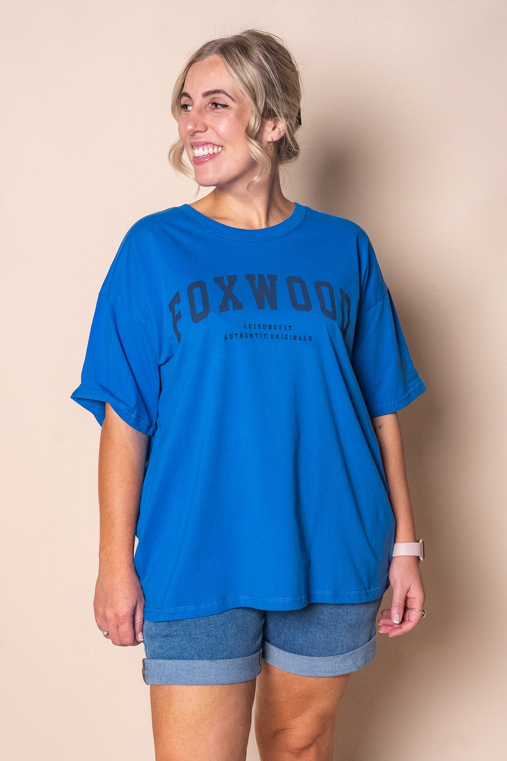 Interval Tee in Blue/Navy - Foxwood