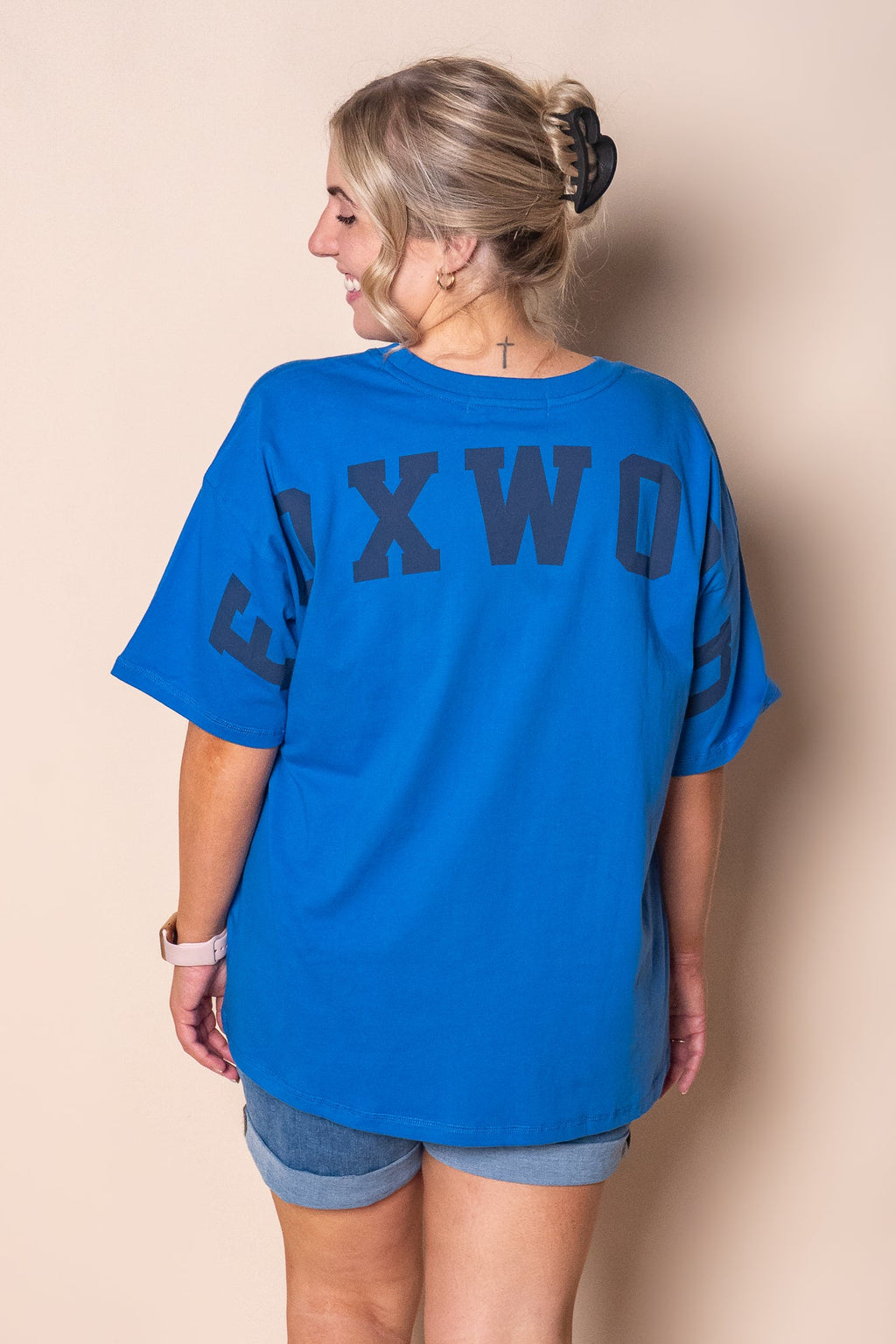 Interval Tee in Blue/Navy - Foxwood