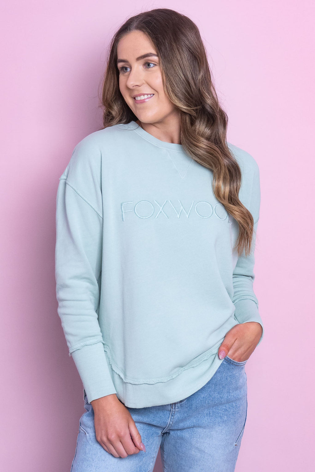 Simplified Crew in Seafoam - Foxwood