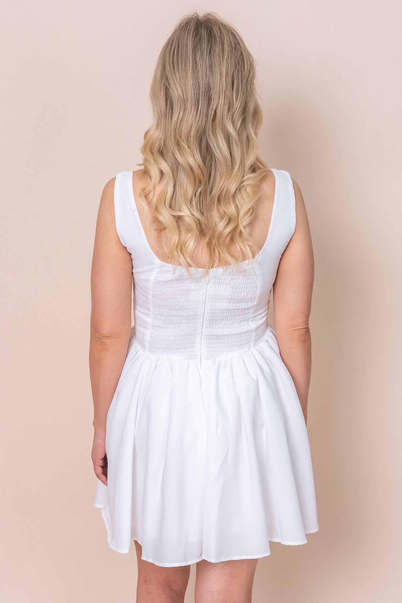 Imelda Mini Dress in White