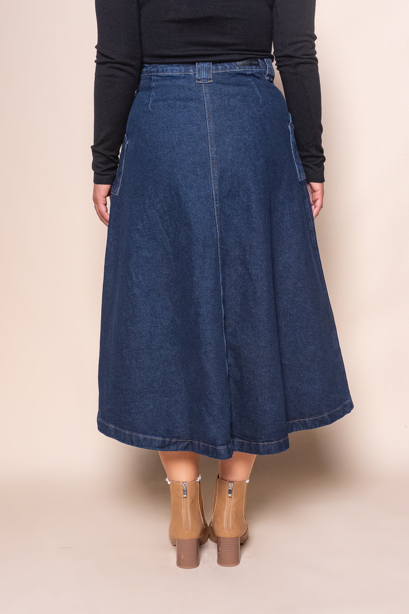 Potter Skirt in Indigo - Foxwood